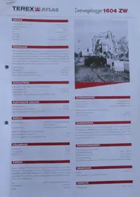 Atlas 1604 K ZW KLIMA Zweiwegebagger - Thumbnail 27